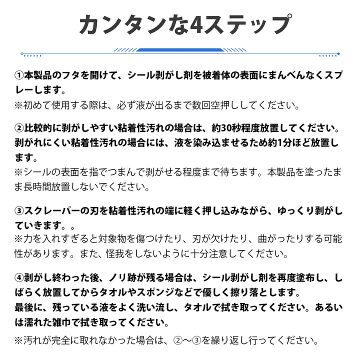 zepancarシール剥がし