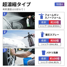 zepancar カーシャンプー