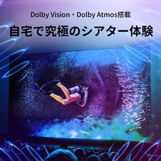 PHILIPS チューナーレステレビ 55型 MLED800