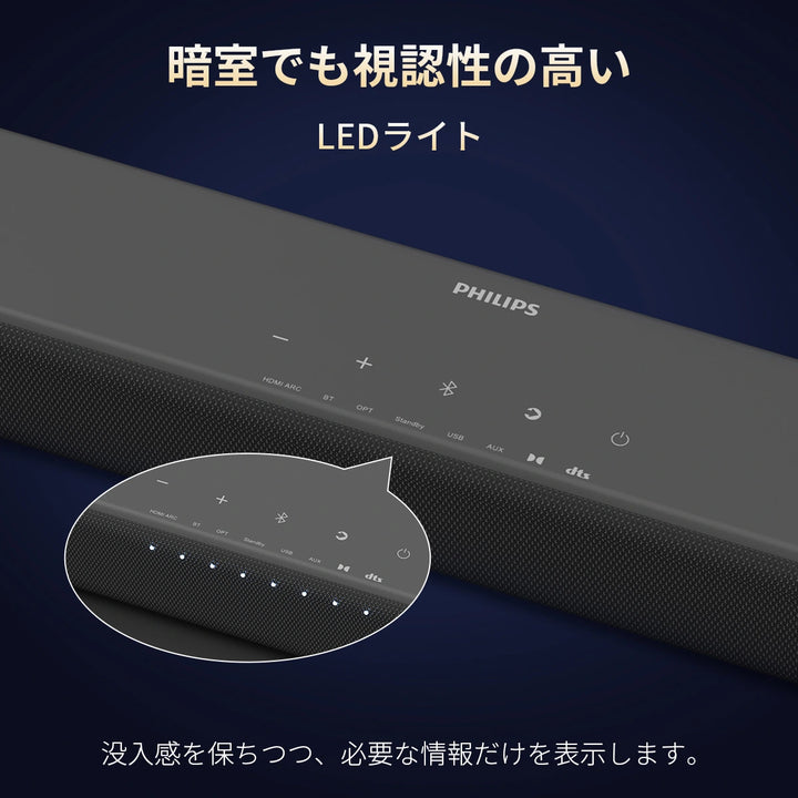 Philips サウンドバーテレビ用 tab5201