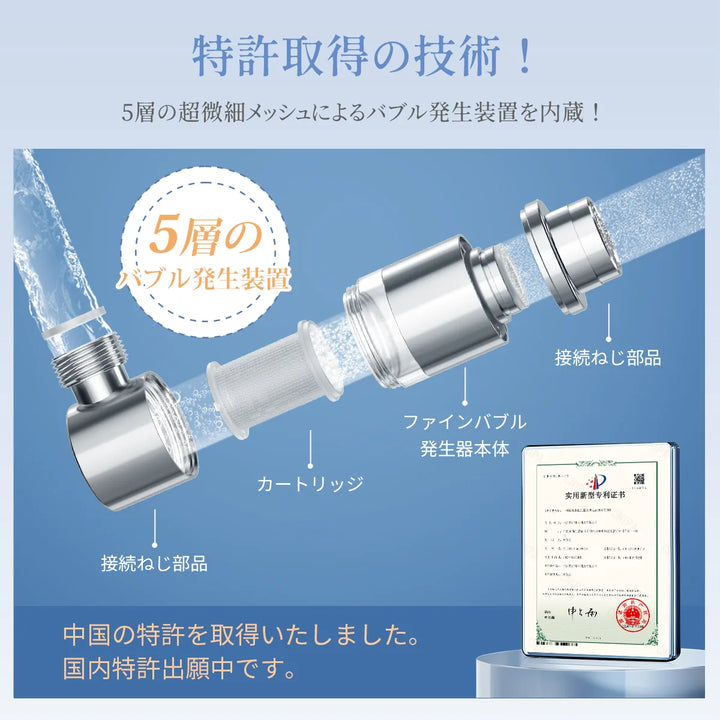 Livella SKX-010 洗濯機用ウルトラファインバブル発生装置