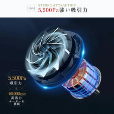 車・家庭両用コードレスハンディクリーナー