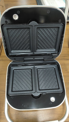 【中古商品】SOLEMOOD マルチサンドメーカー 2枚焼き HY-6602 エメラルド