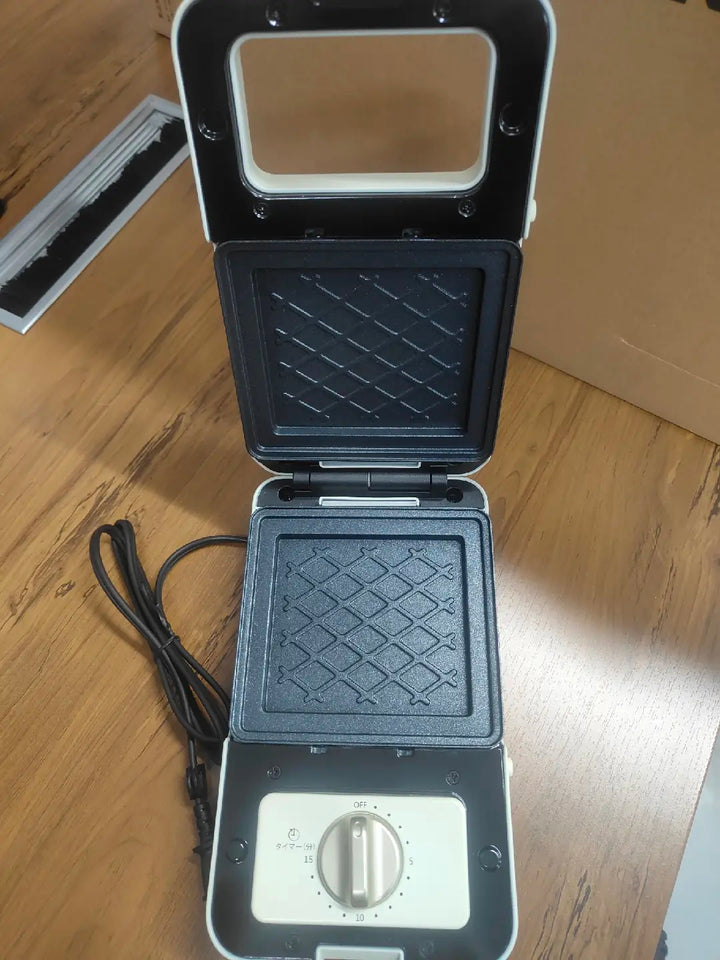 【中古商品】SOLEMOOD ホットサンドメーカー　G205　クリームホワイト