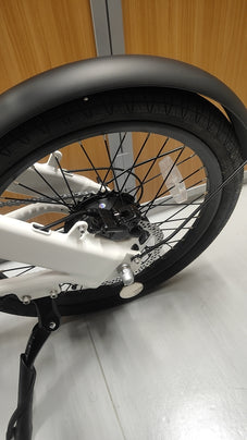 【SALE開催中！リユース品】折りたたみ電動アシスト自転車 ERWAY A02 ネイビー&ホワイト