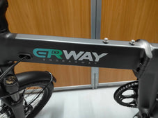 【SALE開催中！リユース品】折りたたみ電動アシスト自転車 ERWAY A02  グレー