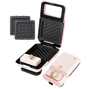 【中古商品】SOLEMOOD ホットサンドメーカー　G205　ピンク