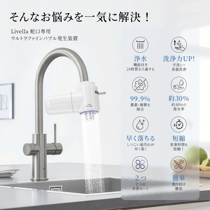 蛇口直結型浄水器