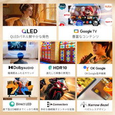 PHILIPS チューナーレステレビ 40型 PQT6731
