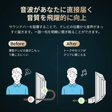 philips サウンドバー 高音質 臨場感