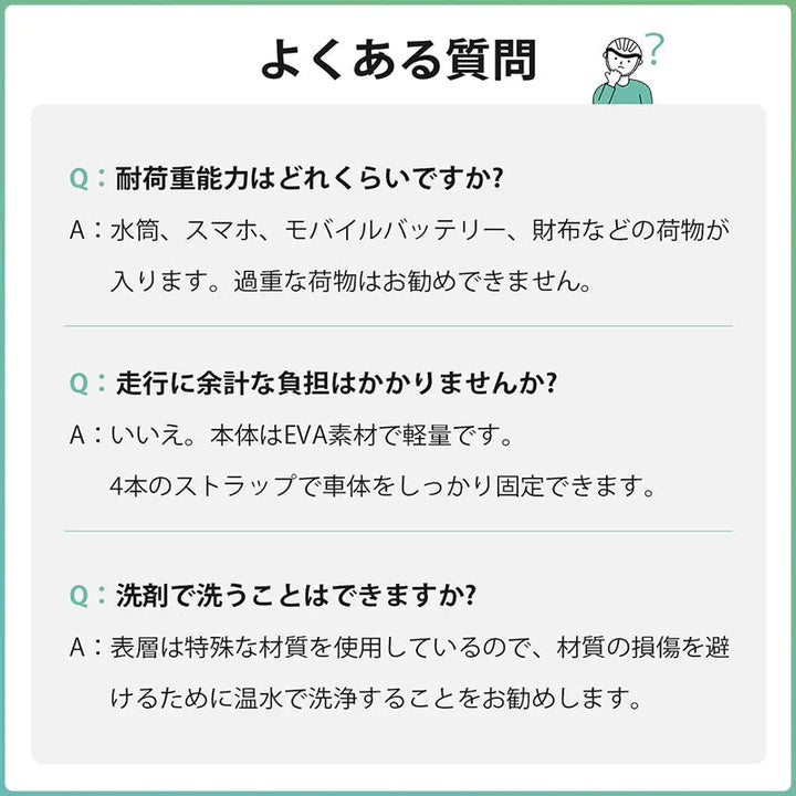 自転車ハンドルバッグ