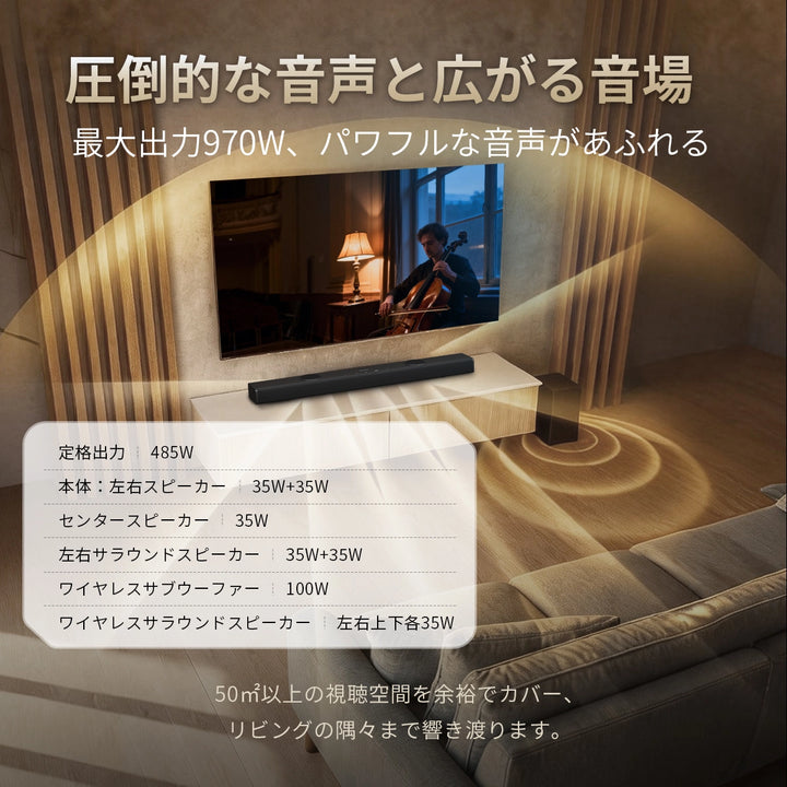 PHILIPS サウンドバー TAB8750