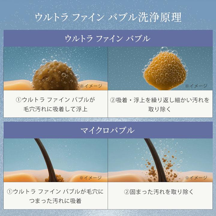 マイクロナノバブルシャワーヘッド