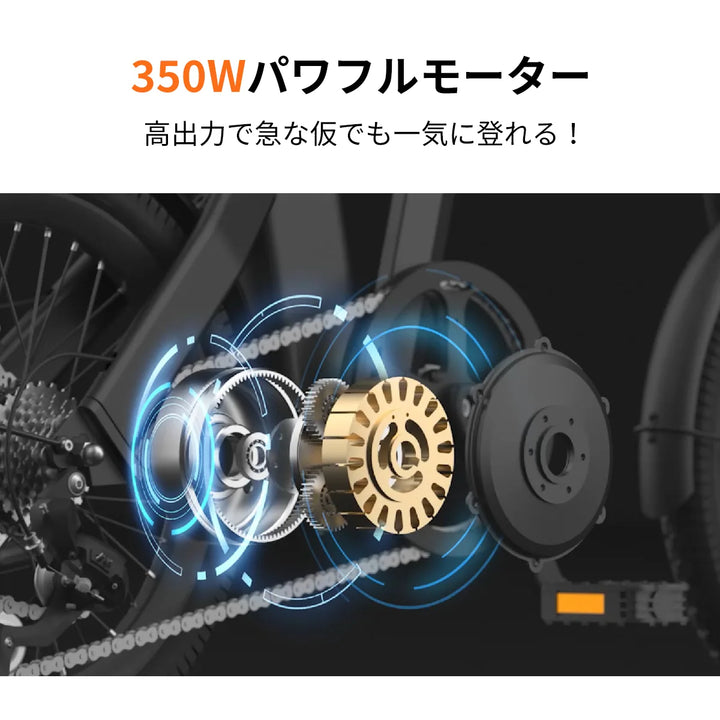 折りたたみ電動アシスト自転車 ERWAY-A05