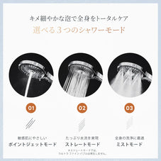 マイクロナノバブルシャワーヘッド