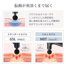 ハンディマッサージャー 深層筋まで届く振動マッサージ機