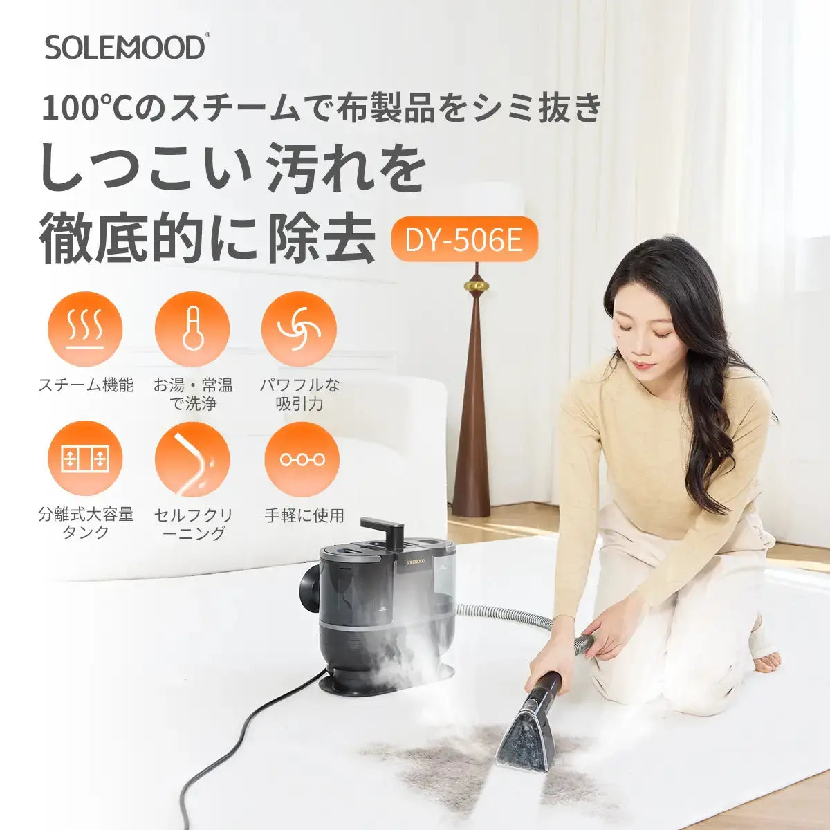 カーペットクリーナーDY-506E カーペットクリーナーDY-506E