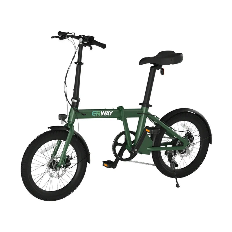 送料込み】ERWAY A01 Lite 折りたたみ電動アシスト自転車 ブラック 送料込み】ERWAY A01 Lite 折りたたみ電動アシスト自転車 ブラック