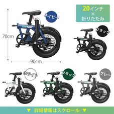 折りたたみ電動アシスト自転車 ERWAY A01