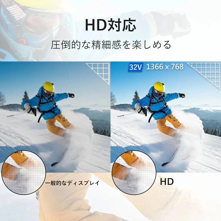 【SALE開催中！リユース品】PHILIPS チューナーレステレビ 32型