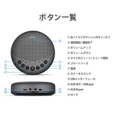 スピーカー フォン Emeet Luna