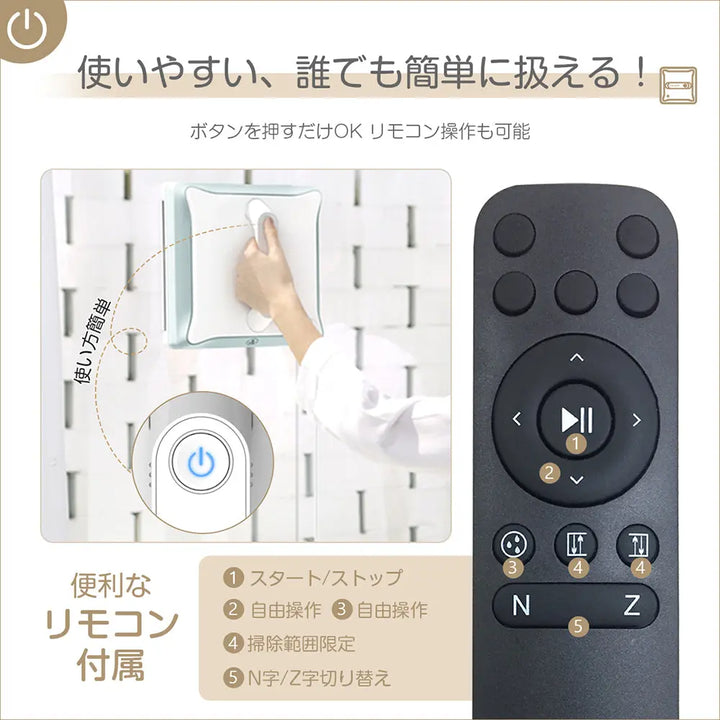 自動窓拭きロボット「LUOFUER」