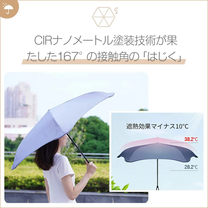 超撥水折りたたみ傘 RAINSMILE