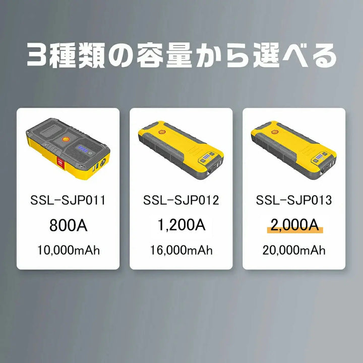 シェルジャンプスターターSSL SJP