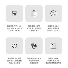 ポータブル加湿器 SOLOVE