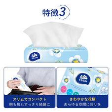 Vindaソフトパックティッシュ　 5 × 18 パック 90個    300枚 (150組)