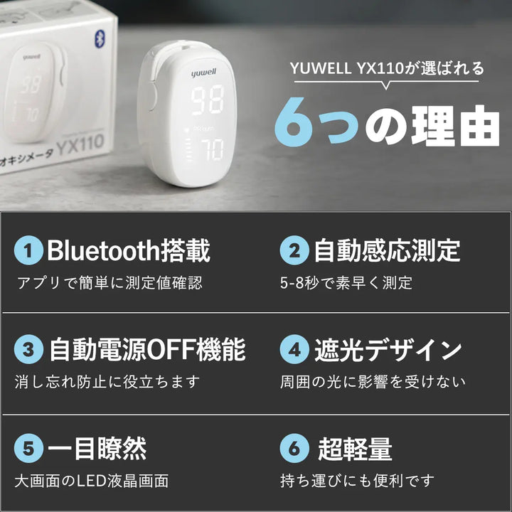 パルスオキシメーター yuwell