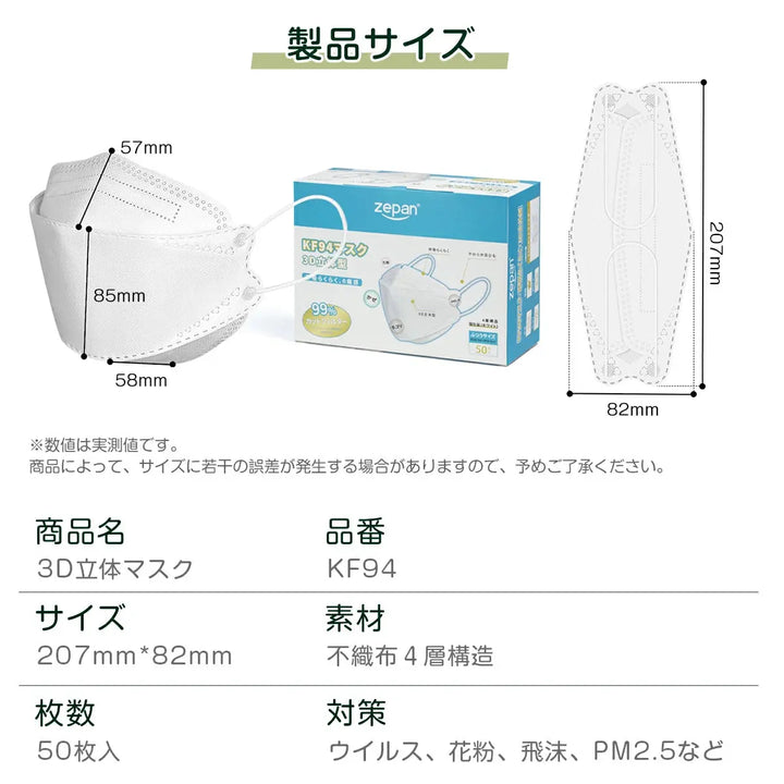 超立体マスク zepan