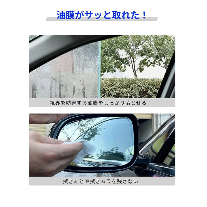 車ガラス油膜取り zepan CAR