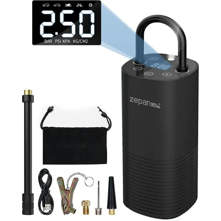 電動 空気入れ zepanCAR p30